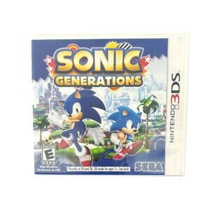 Sonic Generations Nintendo 3DS Video Game Pre-Owned